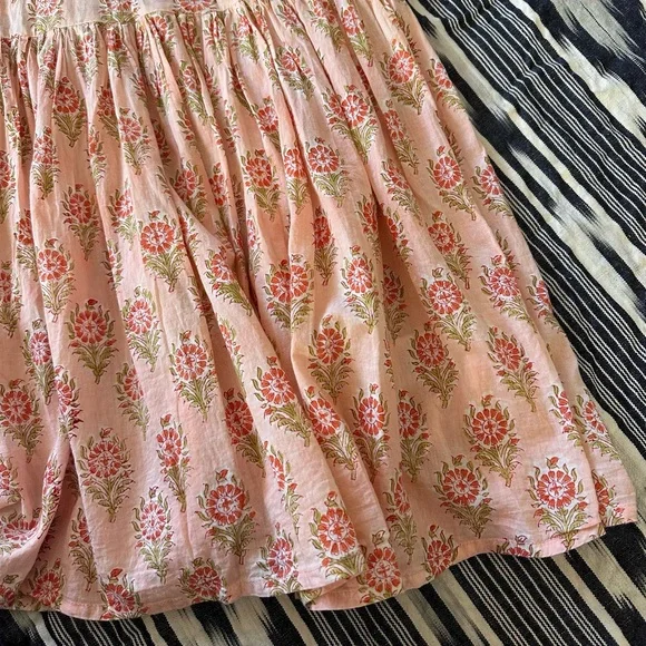 Organic cotton block print dress - Picture 5 of 6